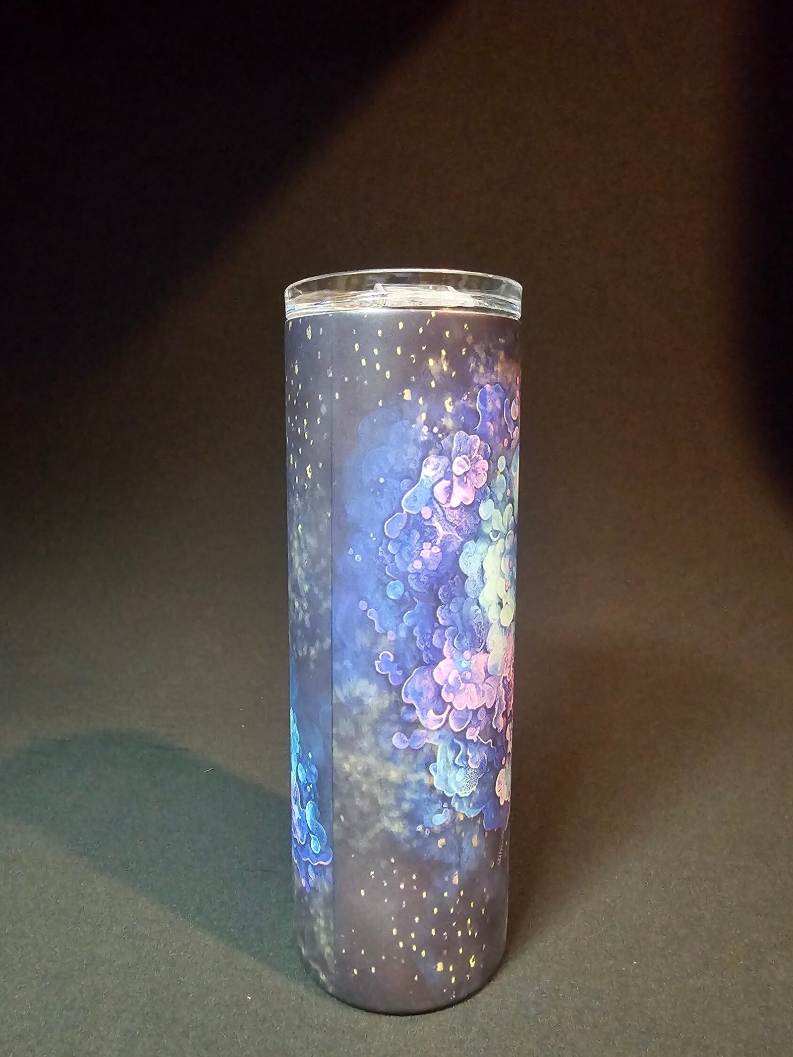 20 oz Glow Green Tumbler – Suicide Prevention Awareness Ribbon - Image 3