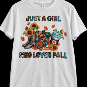 Just a Girl Who Loves Fall T-Shirt