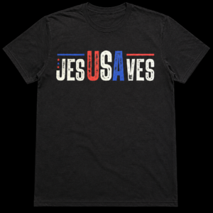 Jesus Saves Patriotic T-Shirt