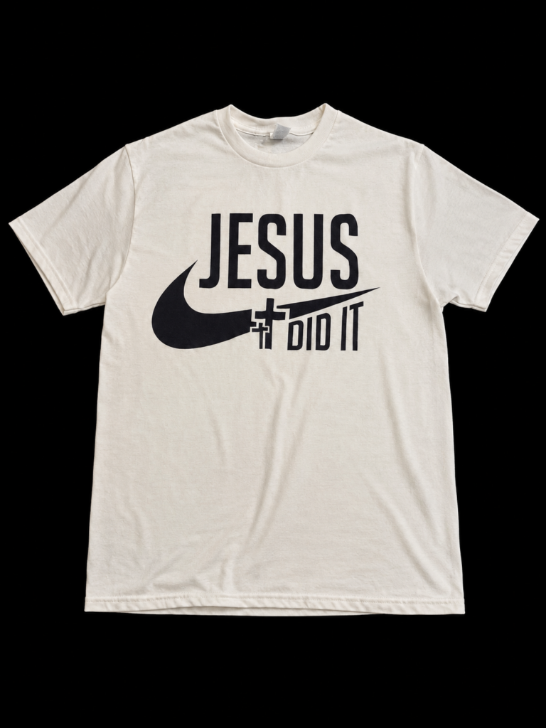 Jesus Did It T-Shirt & Long Sleeve T-Shirt